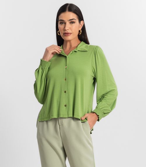 Camisa Feminina Manga Longa Endless Verde