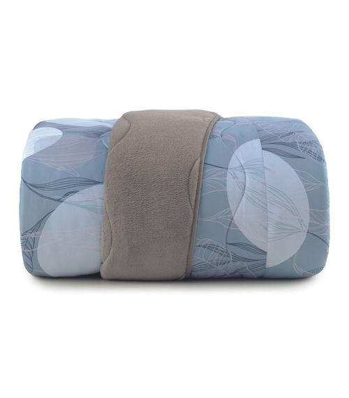 Edredom Blend Confort Casal Altenburg Cinza