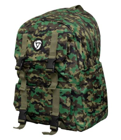 Mochila Masculina Camuflada Yins Verde