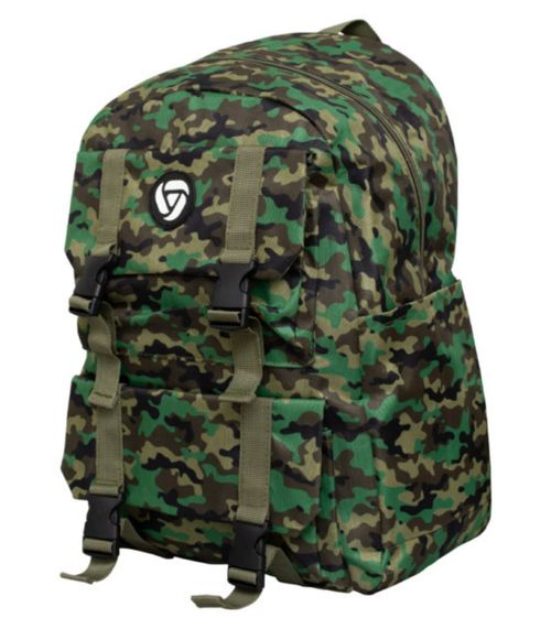 Mochila Masculina Camuflada Yins Verde