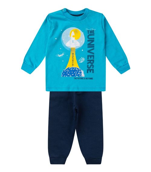 Conjunto Infantil Menino Meia Estação Kappes Azul