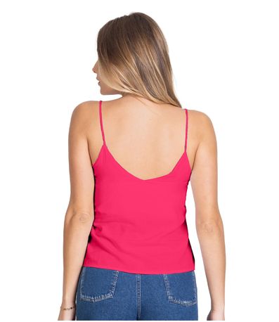 Blusa de Alça Feminina Select Rosa