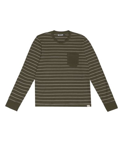 Camiseta  Manga Longa Juvenil Em Suedine Minty Verde