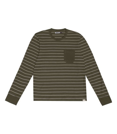 Camiseta  Manga Longa Juvenil Em Suedine Minty Verde