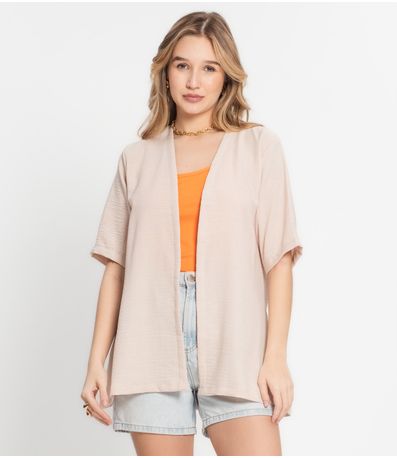Kimono Feminino Dezali Bege