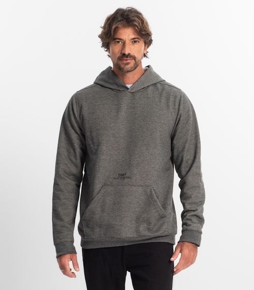 Blusão Masculino Com Capuz Diametro Cinza