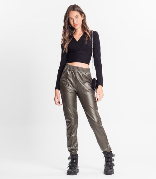 Calça Jogger Cirre Juvenil Minty Verde