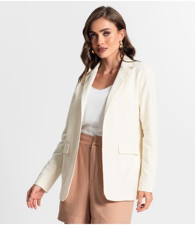 Blazer Feminino Endless Bege