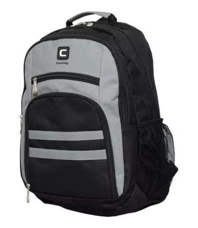 Mochila Com Bolso Frontal Yins Cinza