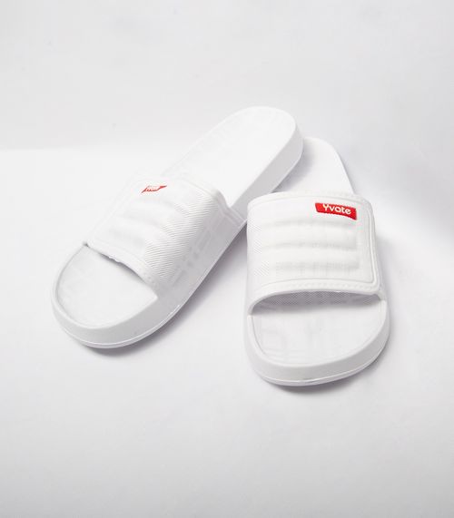 Chinelo Slide Masculino Yvate Branco