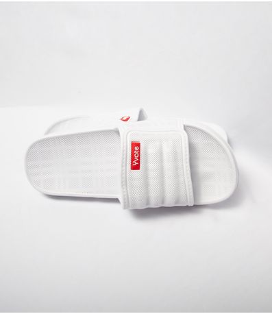 Chinelo Slide Masculino Yvate Branco