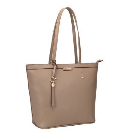 Bolsa Feminina De Ombro Alice Palucci Bege
