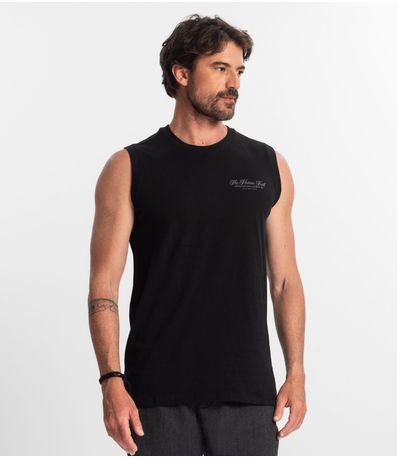 Regata Masculina Diametro Preto