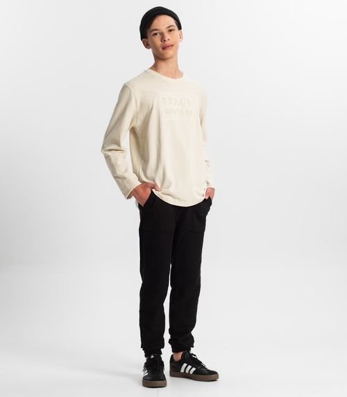 Calça Jogger Juvenil Masculia Minty Preto