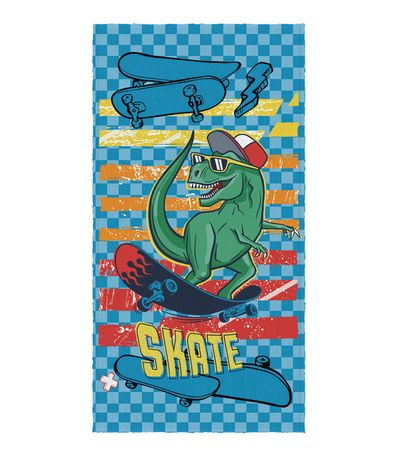Toalha de Banho Infantil Estampada Lepper Verde