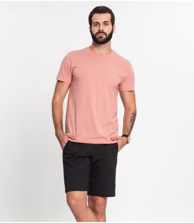 Bermuda Moletom Masculina Kohmar Preto
