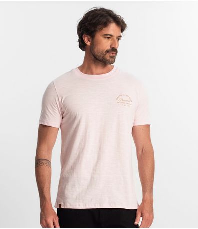 Camiseta Masculina Diametro Rosa