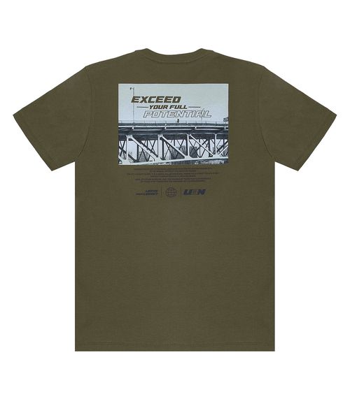 Camiseta Juvenil Masculina Minty Verde