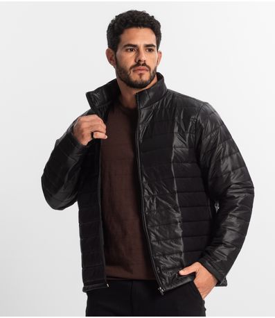 Jaqueta Masculina Microfibra Diametro Preto