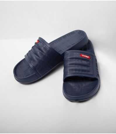 Chinelo Slide Masculino Yvate Azul