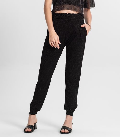 Calça Jogger Juvenil Feminina Minty Preto