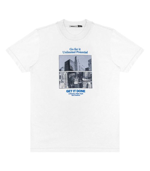 Camiseta Juvenil Feminina Minty Branco