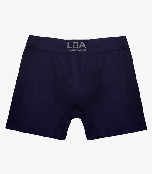 Cueca Boxer Poliamida Seamless Plus Loa Azul