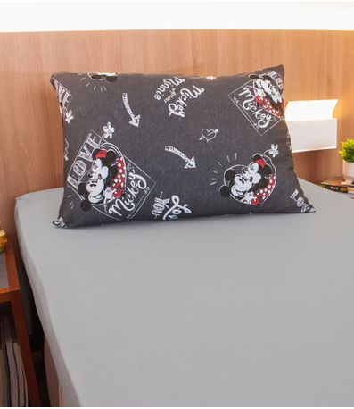 Jogo De Cama Casal Disney Doce Vida Cinza