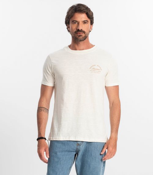 Camiseta Masculina Diametro Bege