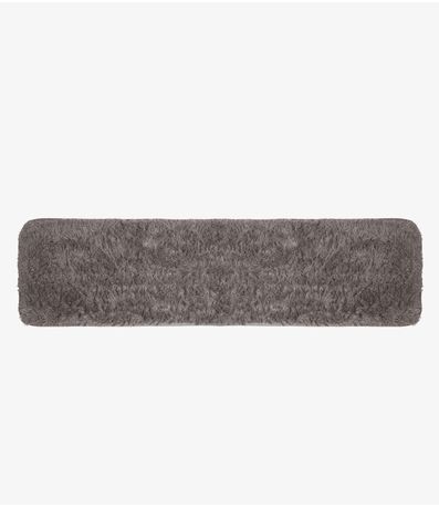 Tapete Passadeira Felpudo 50cmx 200cm Infinita Cor Marrom