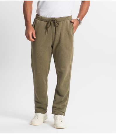 Calça Masculina Moletom Diametro Verde