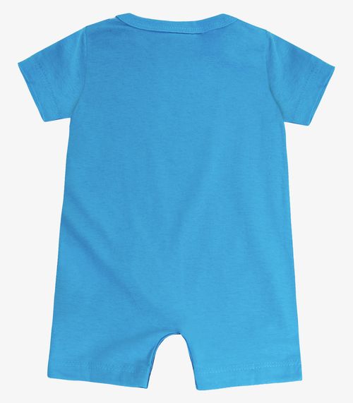 Macaquinho Infantil Menina Meia Malha Viston Azul