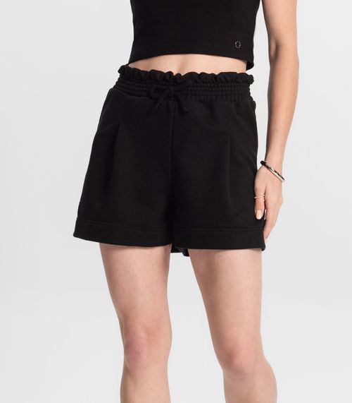 Shorts Clochard Juvenil Feminino Minty Preto