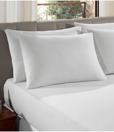 Fronha Avulsa Premium Fio Penteado Lisa Vivaldi Branco
