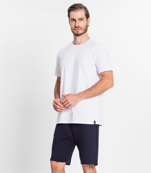 Bermuda Moletom Masculina Kohmar Azul