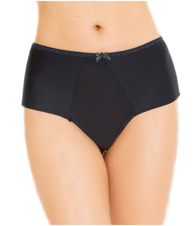 Calcinha Microfibra Adulto Fio Duplo Dukali Preto