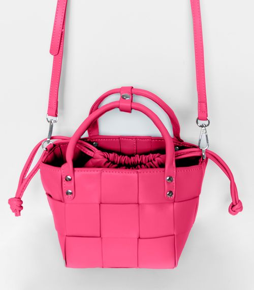 Bolsa Feminina Saco 2 em 1 Bela Gaia Rosa
