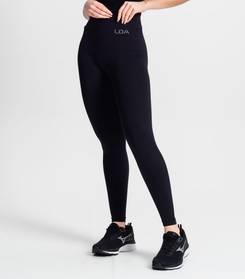 Calca Legging Feminina Poliamida Seamless Loa Preto