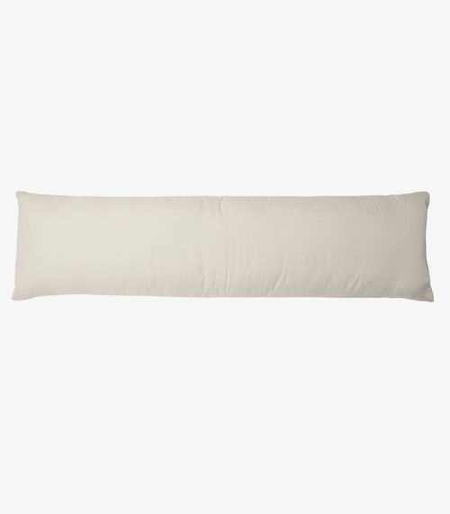 Fronha Microfibra Body Pillow La dotta Bege