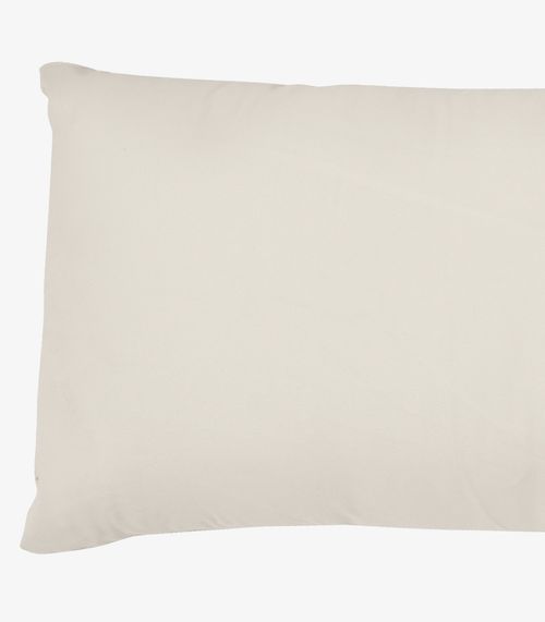 Fronha Microfibra Body Pillow La dotta Bege