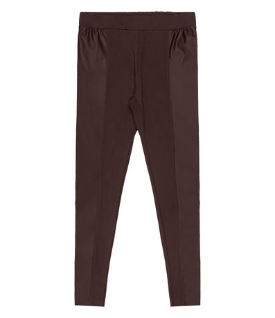 Legging Plus Size Secret Glam Marrom