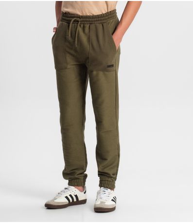 Calça Jogger Juvenil Masculia Minty Verde