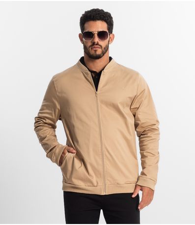 Jaqueta Masculina Em Sarja Diametro Marrom