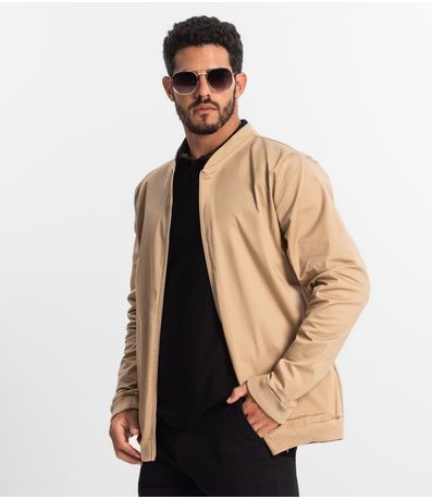 Jaqueta Masculina Em Sarja Diametro Marrom