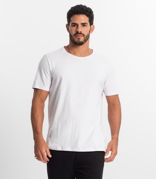 Camiseta Masculina Manga Curta KO Branco