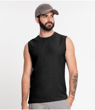 Regata Flamé Masculina KO Preto