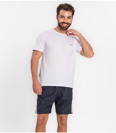 Bermuda Microfibra Masculina Select Azul