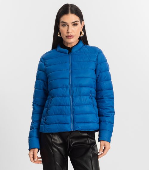 Jaqueta Puffer Feminina Endless Azul
