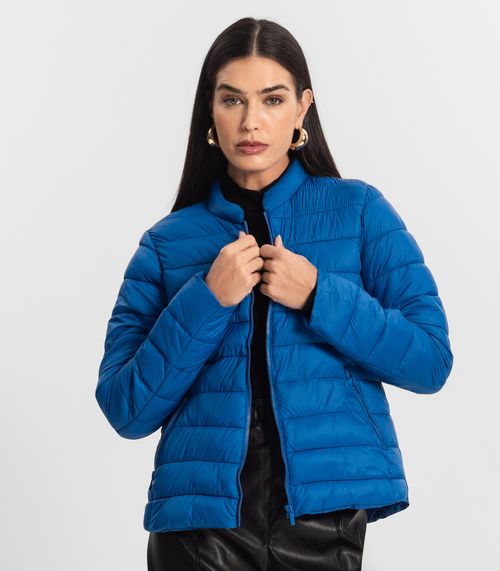 Jaqueta Puffer Feminina Endless Azul