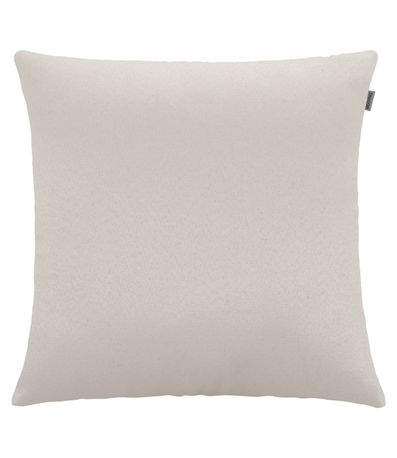 Capa De Almofada Jacquard Liso Adomes Branco